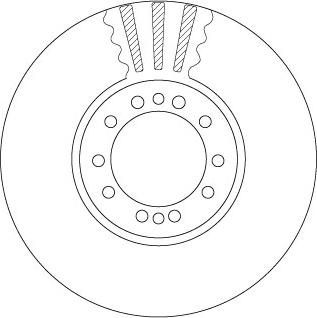 TRW DF5071S - Jarrulevy inparts.fi