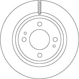 TRW DF6908 - Jarrulevy inparts.fi