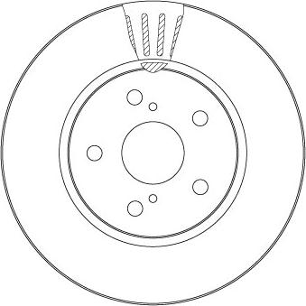 TRW DF6986S - Jarrulevy inparts.fi