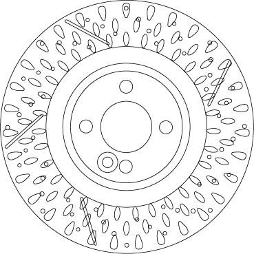 TRW DF6930S - Jarrulevy inparts.fi