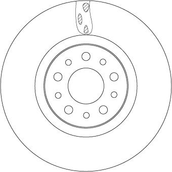 TRW DF6933 - Jarrulevy inparts.fi