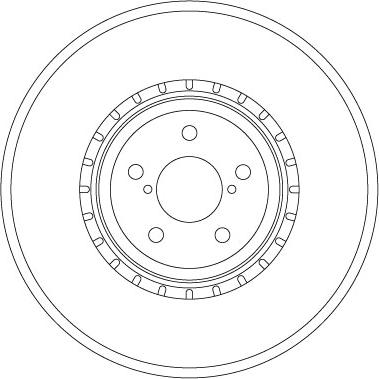 TRW DF6923S - Jarrulevy inparts.fi