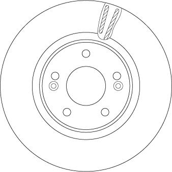 TRW DF6497S - Jarrulevy inparts.fi