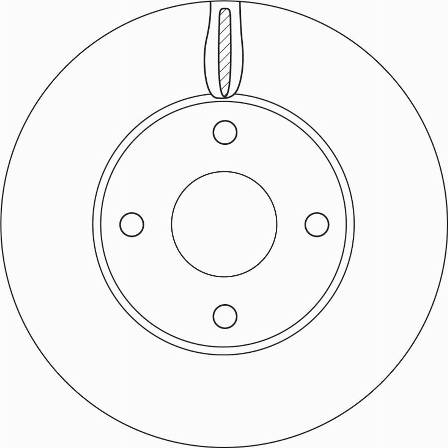 TRW DF6593 - Jarrulevy inparts.fi