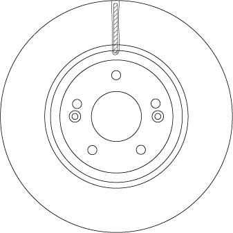 TRW DF6545S - Jarrulevy inparts.fi