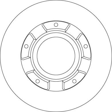 TRW DF6510S - Jarrulevy inparts.fi