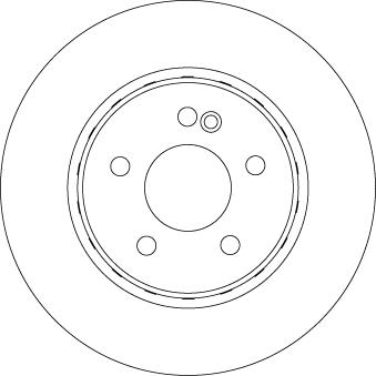 TRW DF6646S - Jarrulevy inparts.fi