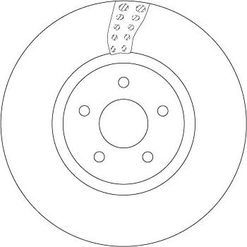 TRW DF6662S - Jarrulevy inparts.fi