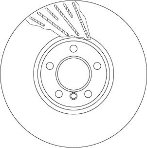 TRW DF6612S - Jarrulevy inparts.fi