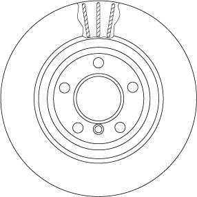 TRW DF6617S - Jarrulevy inparts.fi