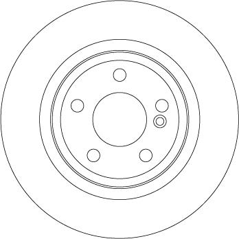 TRW DF6634 - Jarrulevy inparts.fi