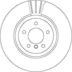 TRW DF6624S - Jarrulevy inparts.fi