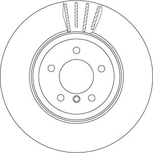 TRW DF6625S - Jarrulevy inparts.fi