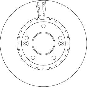 TRW DF6628 - Jarrulevy inparts.fi