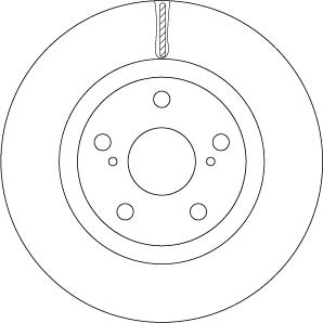 TRW DF6675 - Jarrulevy inparts.fi