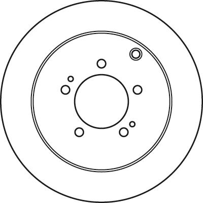 TRW DF6053 - Jarrulevy inparts.fi