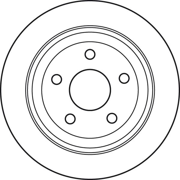 TRW DF6027 - Jarrulevy inparts.fi