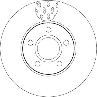 TRW DF6138 - Jarrulevy inparts.fi