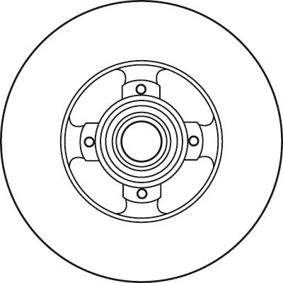 TRW DF6128BS - Jarrulevy inparts.fi