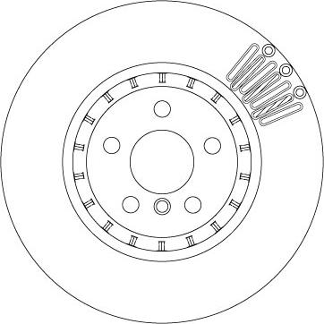 TRW DF6892S - Jarrulevy inparts.fi