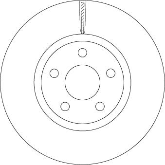 TRW DF6810S - Jarrulevy inparts.fi