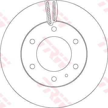 TRW DF6812S - Jarrulevy inparts.fi