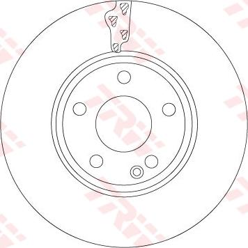 TRW DF6885 - Jarrulevy inparts.fi