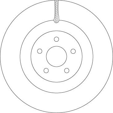 TRW DF6871 - Jarrulevy inparts.fi