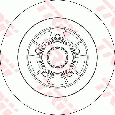 TRW DF6202BS - Jarrulevy inparts.fi