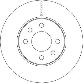 TRW DF6794 - Jarrulevy inparts.fi