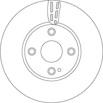 TRW DF6793 - Jarrulevy inparts.fi