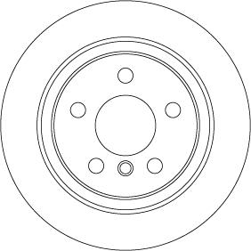 TRW DF6756 - Jarrulevy inparts.fi