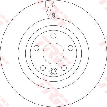 TRW DF6706S - Jarrulevy inparts.fi