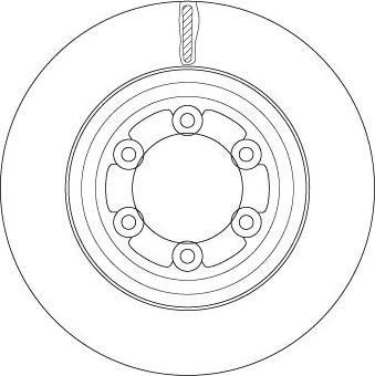 TRW DF6736S - Jarrulevy inparts.fi