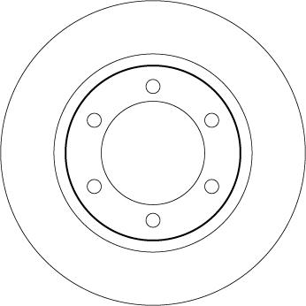 TRW DF6726S - Jarrulevy inparts.fi