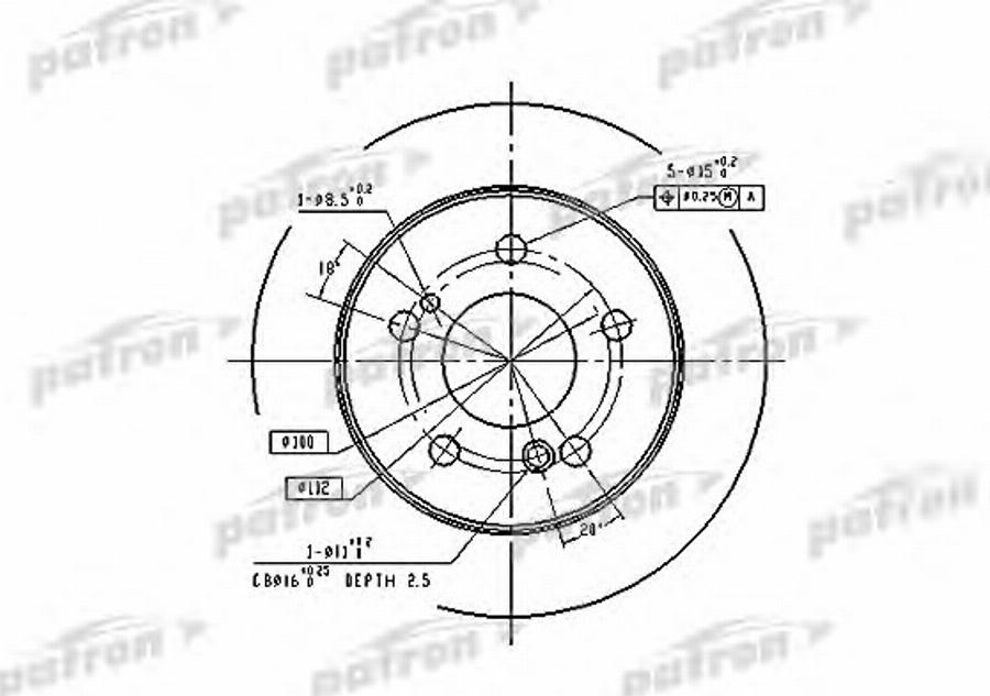 TRW DF1583BP - Jarrulevy inparts.fi