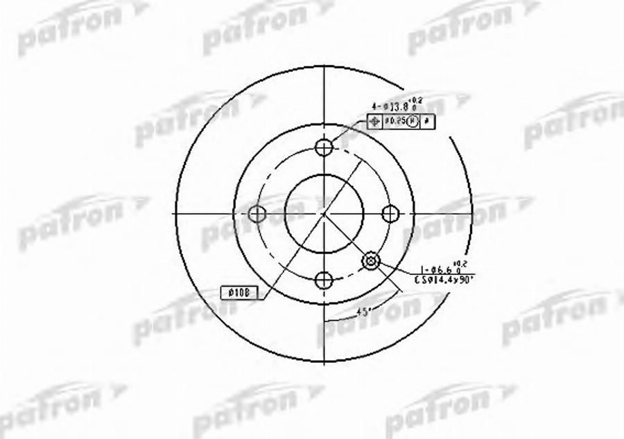 TRW DF1658BP - Jarrulevy inparts.fi