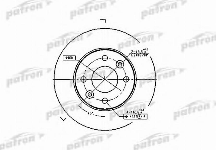 TRW DF1015BP - Jarrulevy inparts.fi