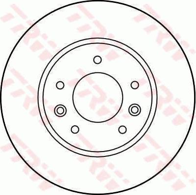 TRW DF1027 - Jarrulevy inparts.fi