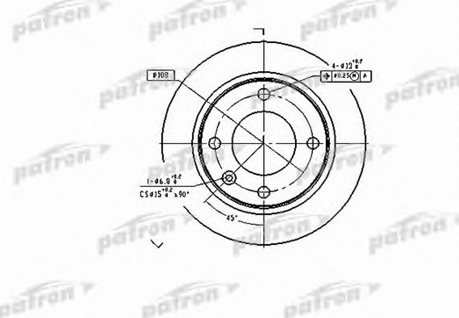 TRW DF1122BP - Jarrulevy inparts.fi