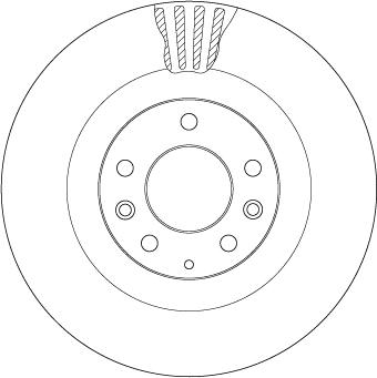 TRW DF8043 - Jarrulevy inparts.fi