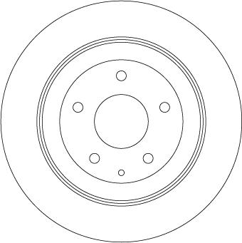 TRW DF8053 - Jarrulevy inparts.fi