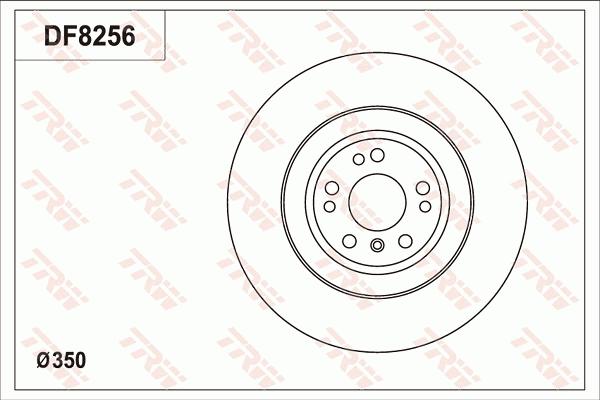 TRW DF8256S - Jarrulevy inparts.fi