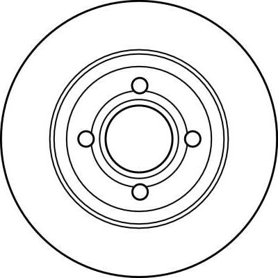 TRW DF2597 - Jarrulevy inparts.fi