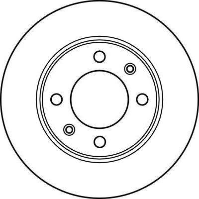 TRW DF2581 - Jarrulevy inparts.fi