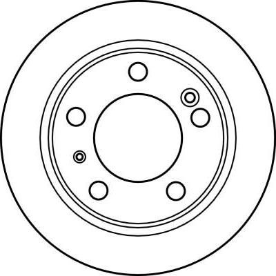 TRW DF2583 - Jarrulevy inparts.fi