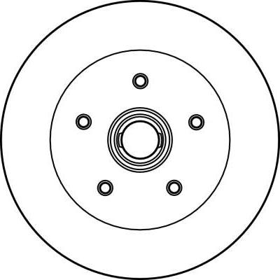 TRW DF2587 - Jarrulevy inparts.fi