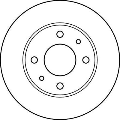 TRW DF2575 - Jarrulevy inparts.fi