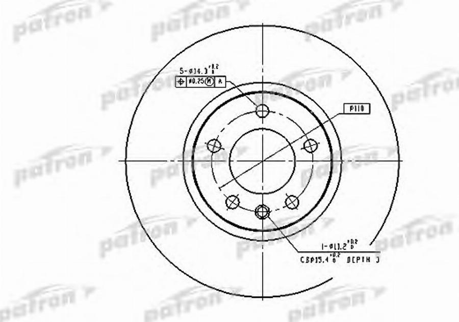 TRW DF2645BP - Jarrulevy inparts.fi