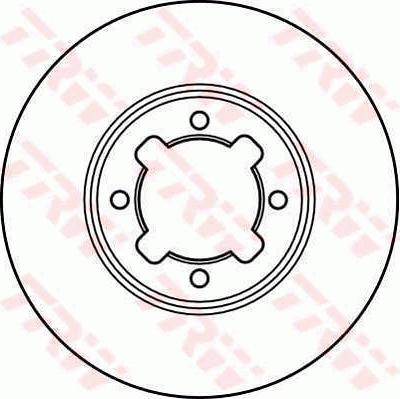 TRW DF2618 - Jarrulevy inparts.fi